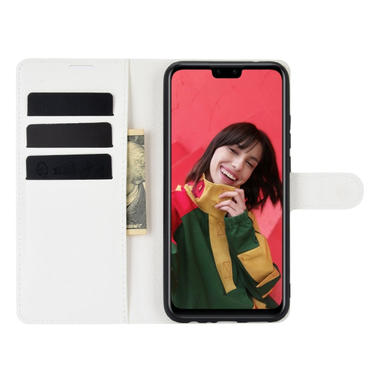 For Huawei Y8S Litchi Texture Horizontal Flip Protective Case with Holder & Card Slots & Wallet