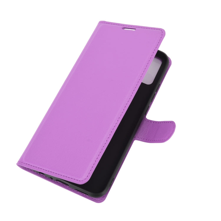 For Huawei Y8S Litchi Texture Horizontal Flip Protective Case with Holder & Card Slots & Wallet