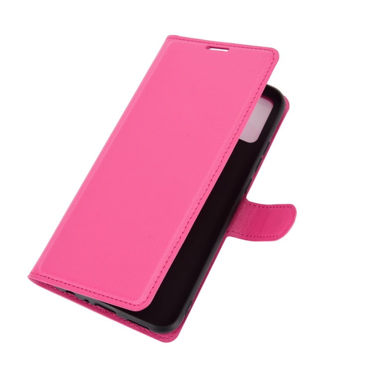 For Huawei Y8S Litchi Texture Horizontal Flip Protective Case with Holder & Card Slots & Wallet