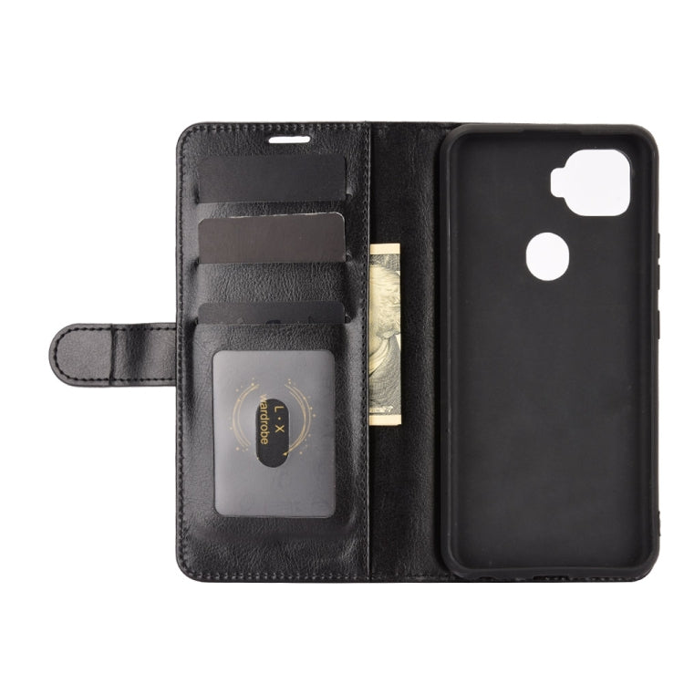 For ZTE A1 ZTG01 (Japanese version) R64 Texture Single Horizontal Flip Protective Case with Holder & Card Slots & Wallet& Photo Frame