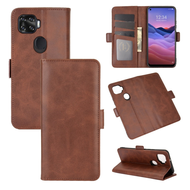 For ZTE A1 ZTG01 Japanese version Dual-side Magnetic Buckle Horizontal Flip Leather Case with Holder & Card Slots & Wallet