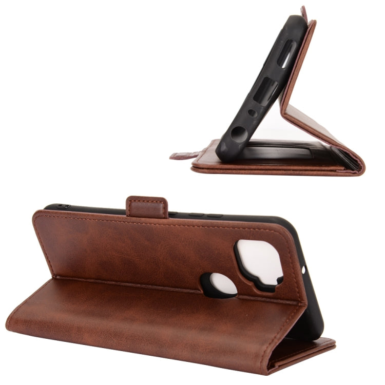 For ZTE A1 ZTG01 Japanese version Dual-side Magnetic Buckle Horizontal Flip Leather Case with Holder & Card Slots & Wallet