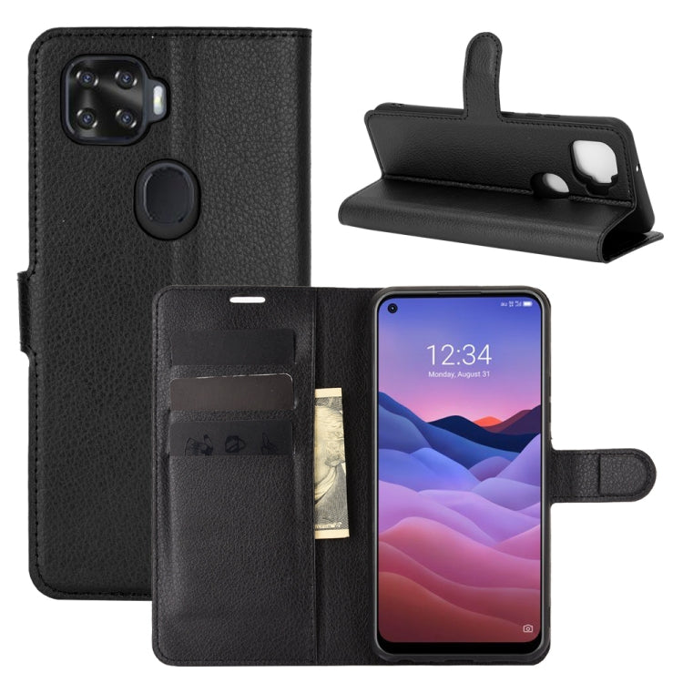 For ZTE A1 ZTG01 (Japanese version) Litchi Texture Horizontal Flip Protective Case with Holder & Card Slots & Wallet