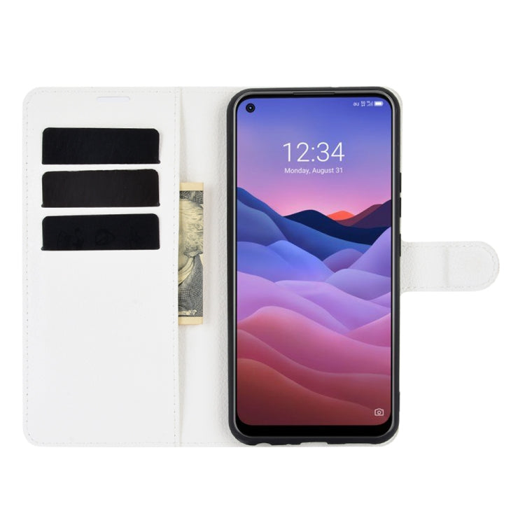 For ZTE A1 ZTG01 (Japanese version) Litchi Texture Horizontal Flip Protective Case with Holder & Card Slots & Wallet