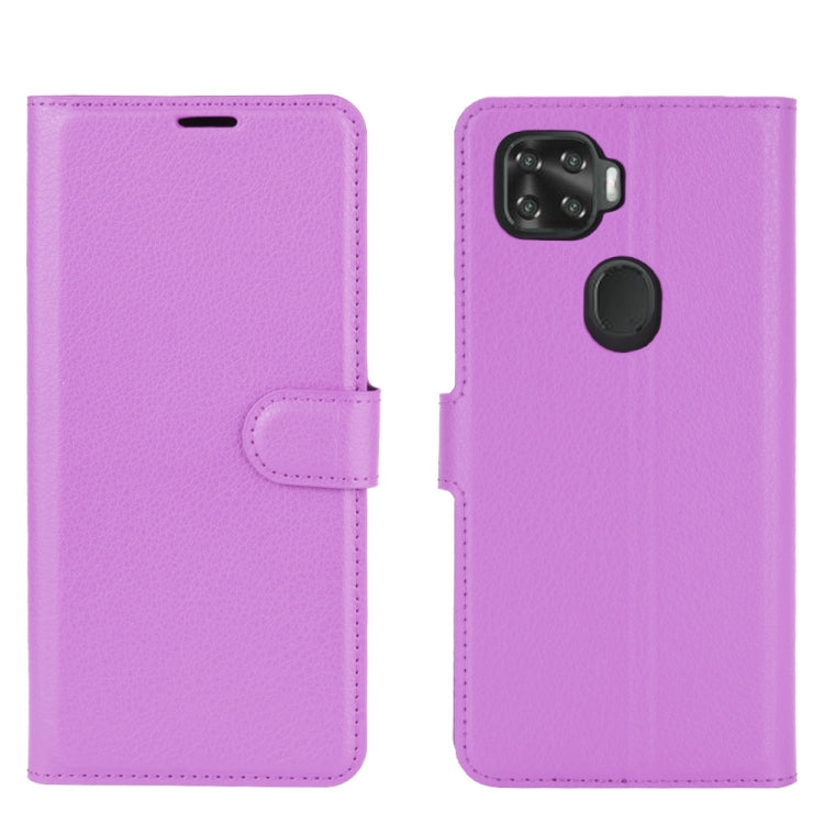 For ZTE A1 ZTG01 (Japanese version) Litchi Texture Horizontal Flip Protective Case with Holder & Card Slots & Wallet