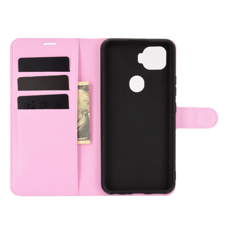 For ZTE A1 ZTG01 (Japanese version) Litchi Texture Horizontal Flip Protective Case with Holder & Card Slots & Wallet