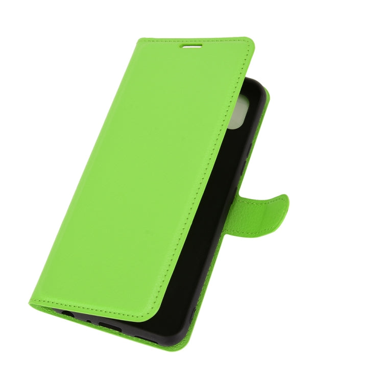 For ZTE A1 ZTG01 (Japanese version) Litchi Texture Horizontal Flip Protective Case with Holder & Card Slots & Wallet