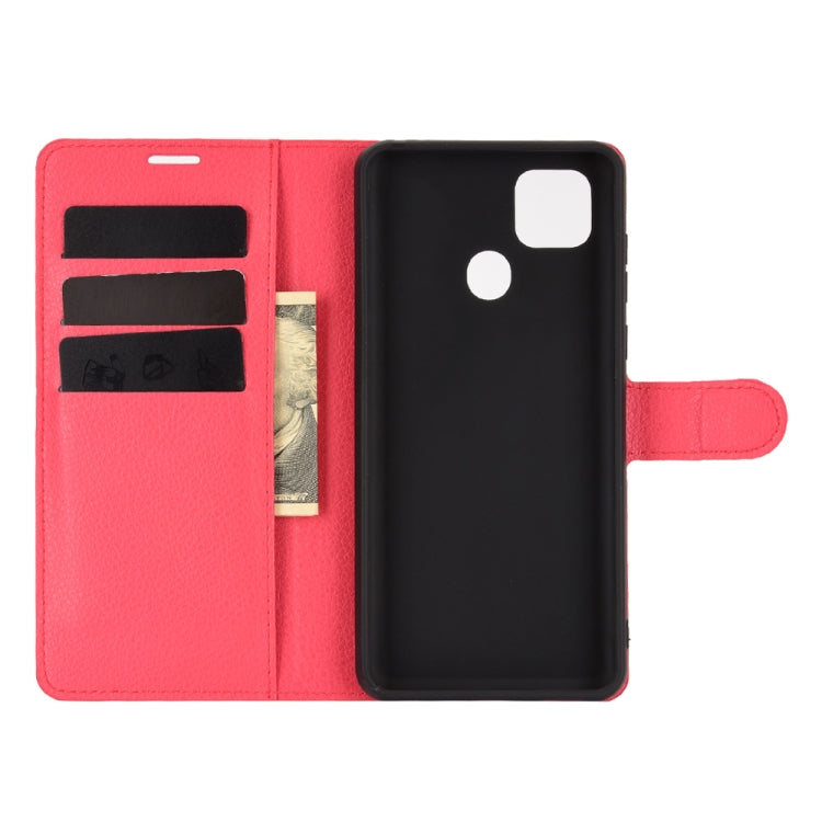 For ZTE Blade 10 Smart/Blade 20 Litchi Texture Horizontal Flip Protective Case with Holder & Card Slots & Wallet