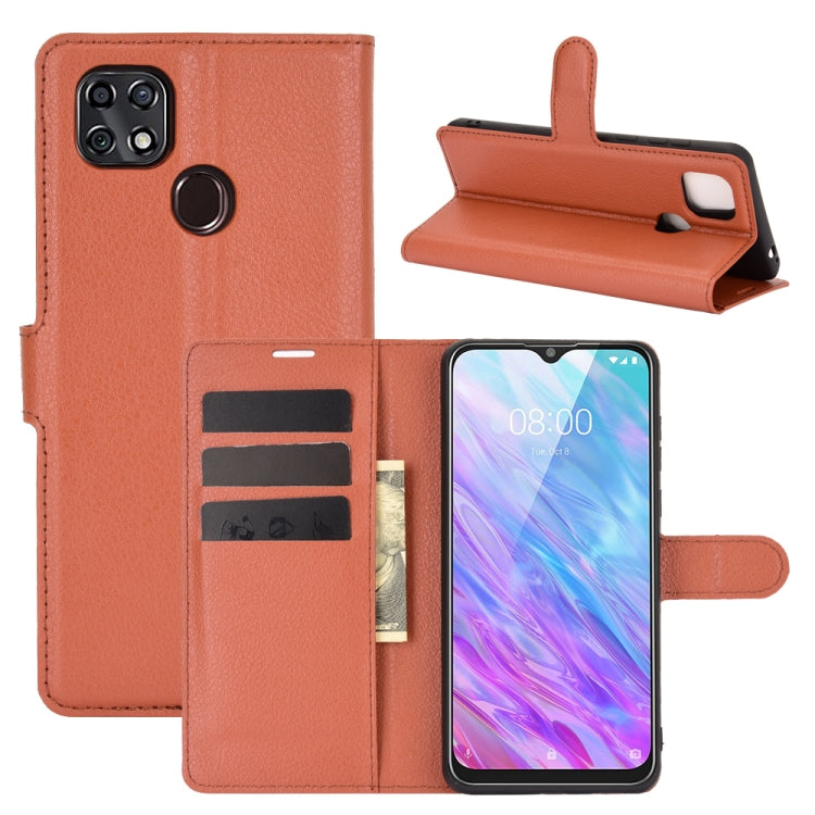 For ZTE Blade 10 Smart/Blade 20 Litchi Texture Horizontal Flip Protective Case with Holder & Card Slots & Wallet