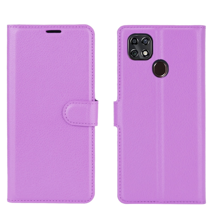 For ZTE Blade 10 Smart/Blade 20 Litchi Texture Horizontal Flip Protective Case with Holder & Card Slots & Wallet