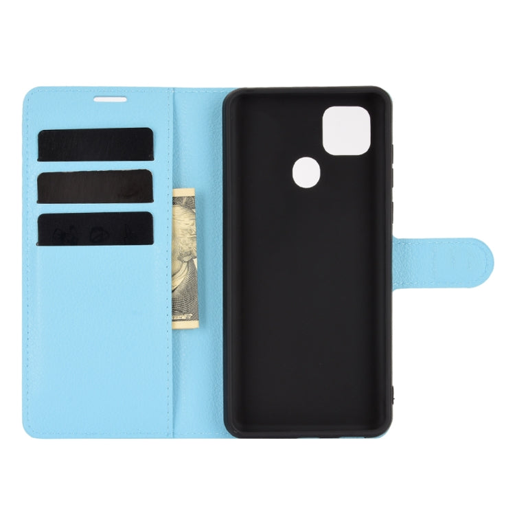 For ZTE Blade 10 Smart/Blade 20 Litchi Texture Horizontal Flip Protective Case with Holder & Card Slots & Wallet