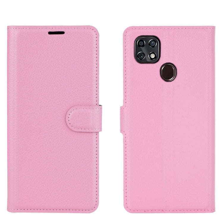 For ZTE Blade 10 Smart/Blade 20 Litchi Texture Horizontal Flip Protective Case with Holder & Card Slots & Wallet
