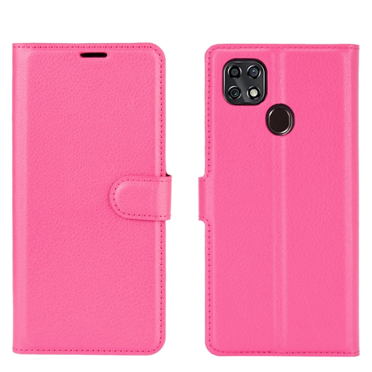 For ZTE Blade 10 Smart/Blade 20 Litchi Texture Horizontal Flip Protective Case with Holder & Card Slots & Wallet