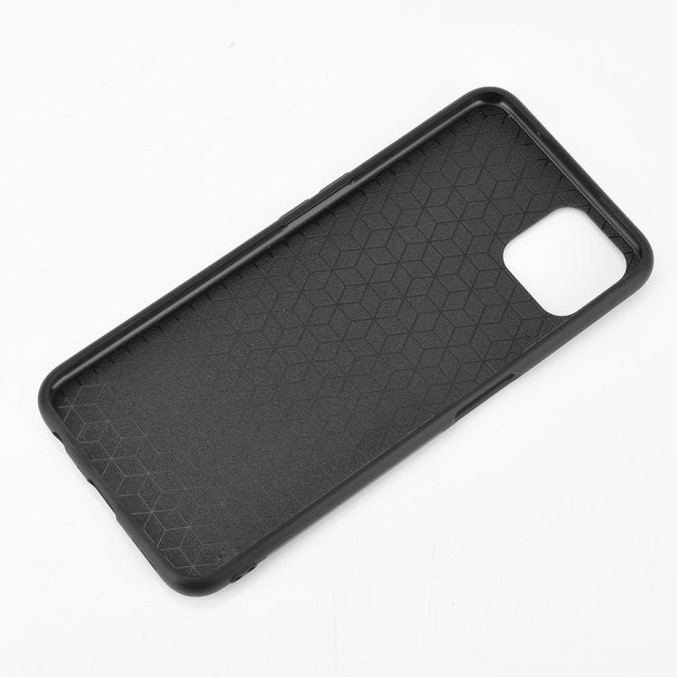 For OPPO A72 5G Shockproof Sewing Cow Pattern Skin PC + PU + TPU Case