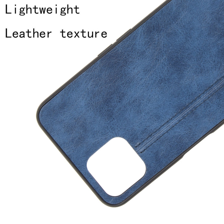 For OPPO A72 5G Shockproof Sewing Cow Pattern Skin PC + PU + TPU Case