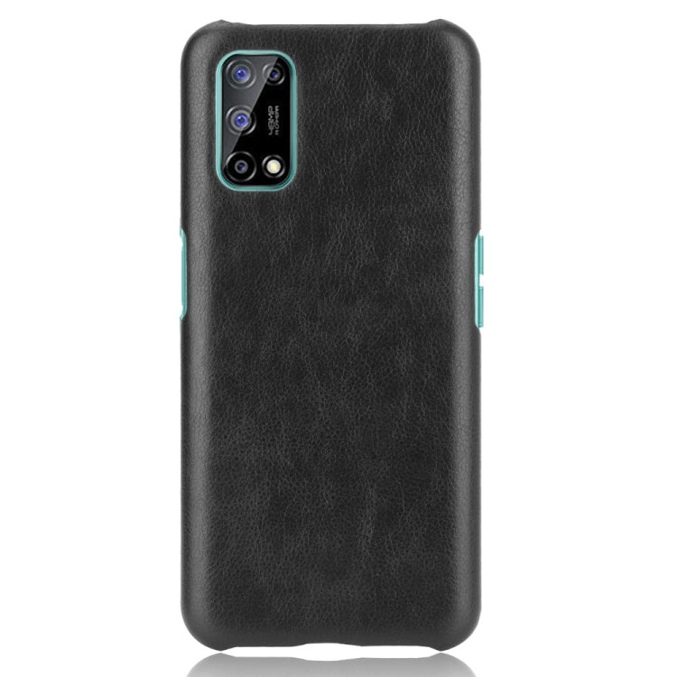 For OPPO Realme V5 5G Shockproof Litchi Texture PC + PU Case