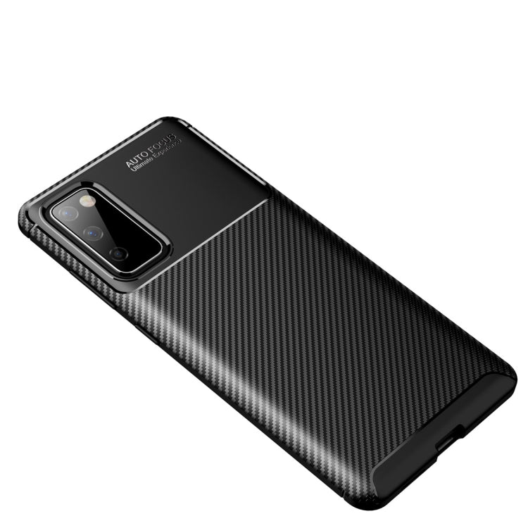 For Samsung Galaxy S20 Fan-Edition Carbon Fiber Texture Shockproof TPU Case