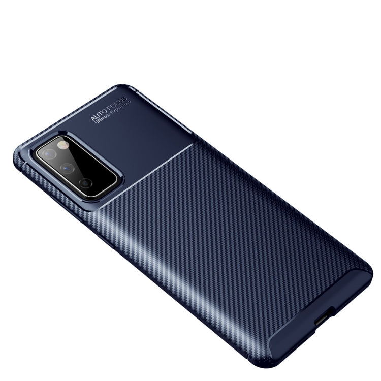 For Samsung Galaxy S20 Fan-Edition Carbon Fiber Texture Shockproof TPU Case