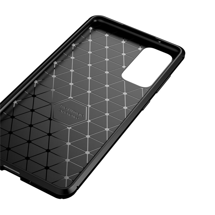 For Samsung Galaxy S20 Fan-Edition Carbon Fiber Texture Shockproof TPU Case
