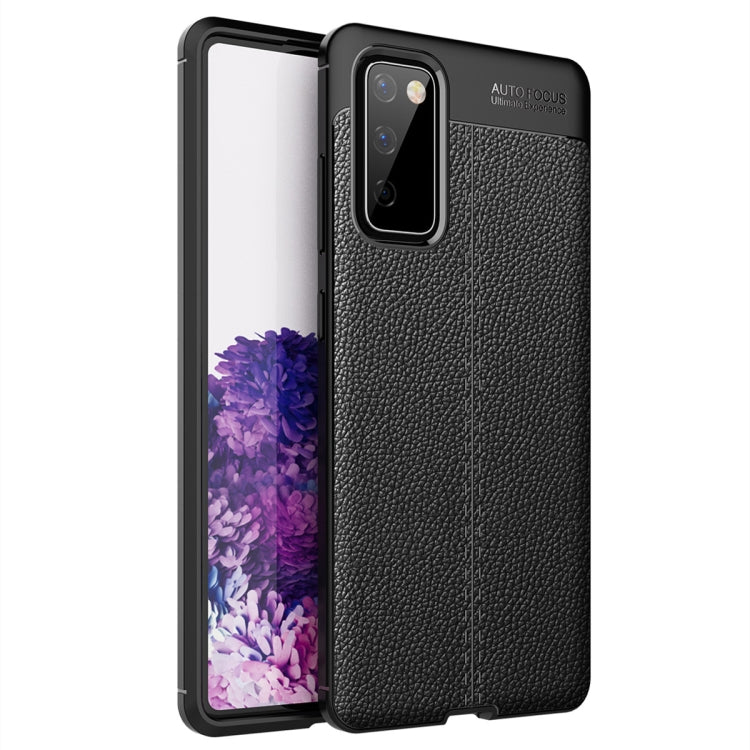 For Samsung Galaxy S20 FE 5G Litchi Texture TPU Shockproof Case