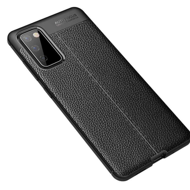 For Samsung Galaxy S20 FE 5G Litchi Texture TPU Shockproof Case