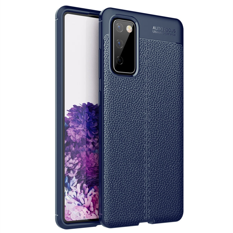 For Samsung Galaxy S20 FE 5G Litchi Texture TPU Shockproof Case