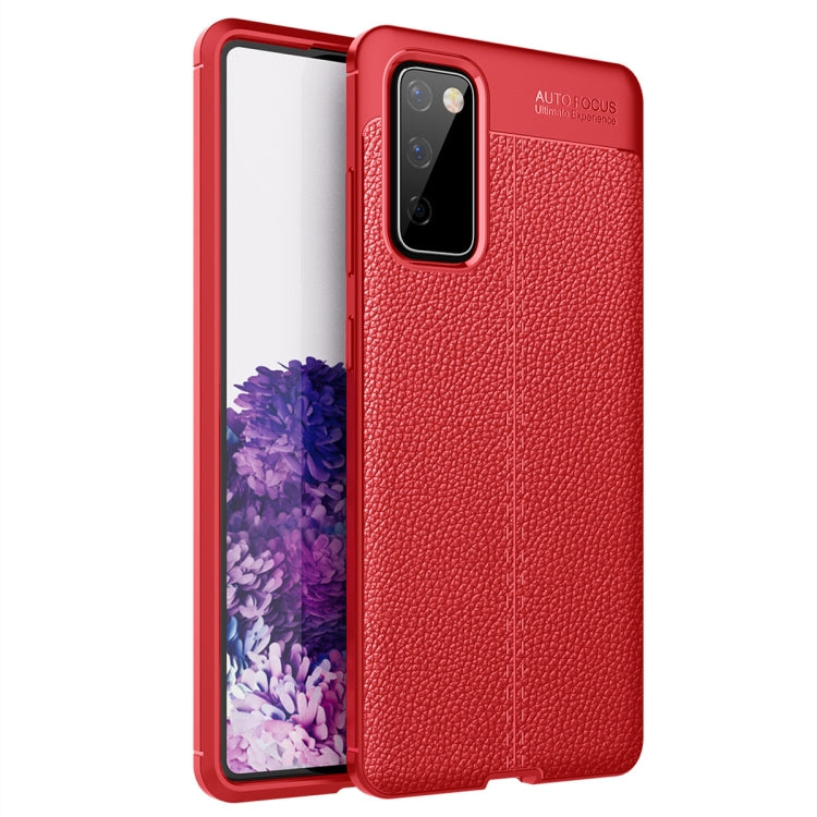 For Samsung Galaxy S20 FE 5G Litchi Texture TPU Shockproof Case