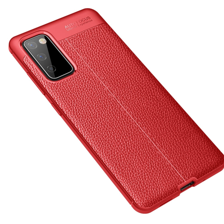 For Samsung Galaxy S20 FE 5G Litchi Texture TPU Shockproof Case