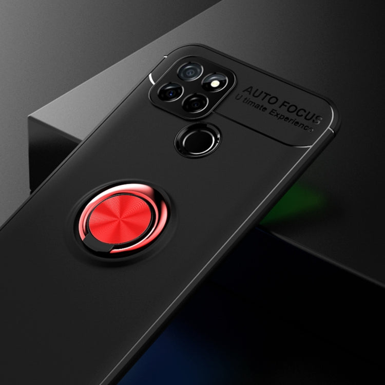 For OPPO Realme V3 Metal Ring Holder 360 Degree Rotating TPU Case