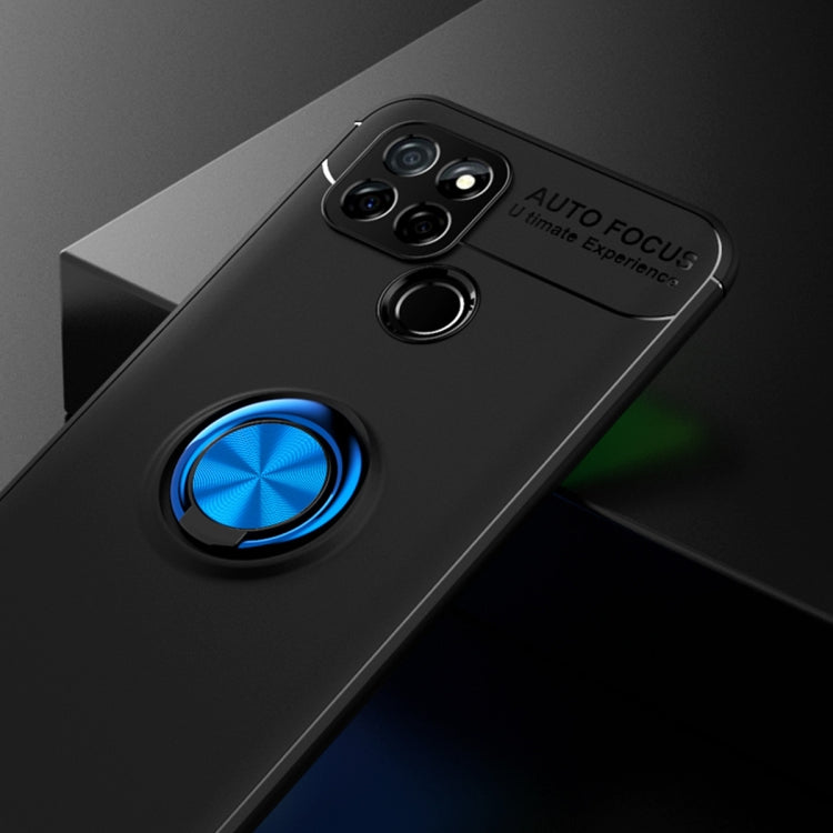 For OPPO Realme V3 Metal Ring Holder 360 Degree Rotating TPU Case