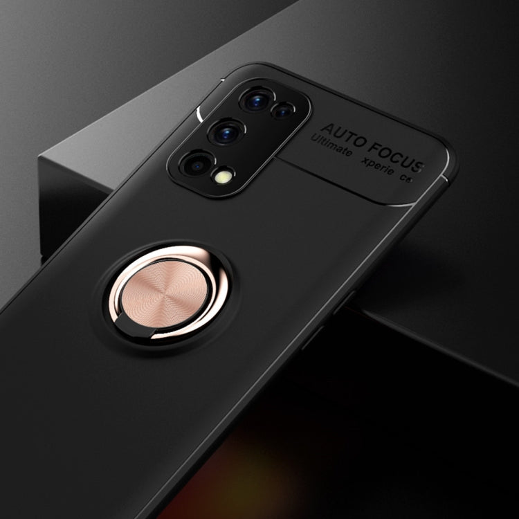 For OPPO Realme X7Pro Metal Ring Holder 360 Degree Rotating TPU Case