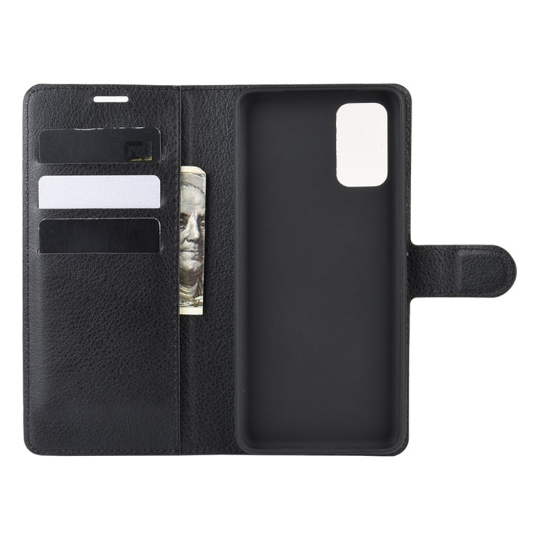 For Samsung Galaxy S20 FE 4G / 5G Litchi Texture Horizontal Flip Protective Case with Holder & Card Slots & Wallet