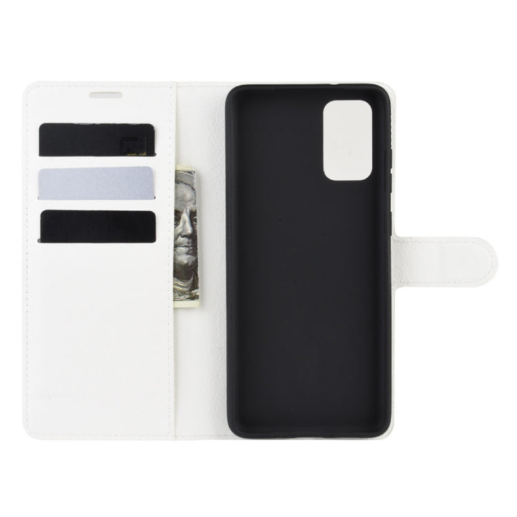 For Samsung Galaxy S20 FE 4G / 5G Litchi Texture Horizontal Flip Protective Case with Holder & Card Slots & Wallet