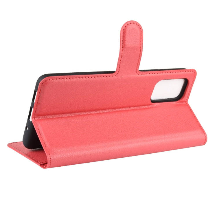 For Samsung Galaxy S20 FE 4G / 5G Litchi Texture Horizontal Flip Protective Case with Holder & Card Slots & Wallet