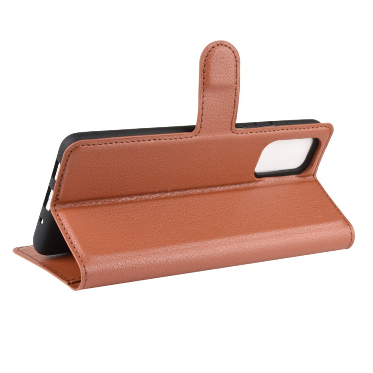 For Samsung Galaxy S20 FE 4G / 5G Litchi Texture Horizontal Flip Protective Case with Holder & Card Slots & Wallet