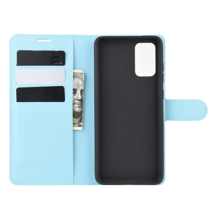 For Samsung Galaxy S20 FE 4G / 5G Litchi Texture Horizontal Flip Protective Case with Holder & Card Slots & Wallet