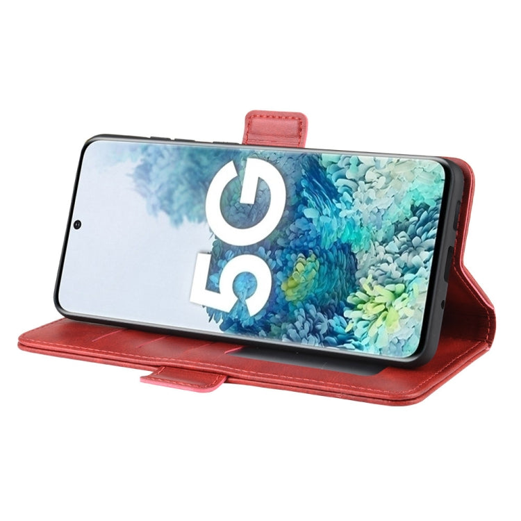 For Samsung Galaxy S20 FE 4G / 5G Dual-side Magnetic Buckle Horizontal Flip Leather Case with Holder & Card Slots & Wallet