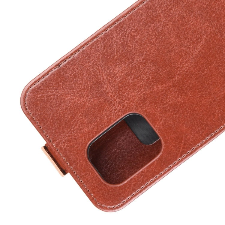 For Xiaomi Mi 10 Lite 5G / Mi 10 Youth 5G R64 Texture Single Vertical Flip Leather Protective Case with Card Slots & Photo Frame