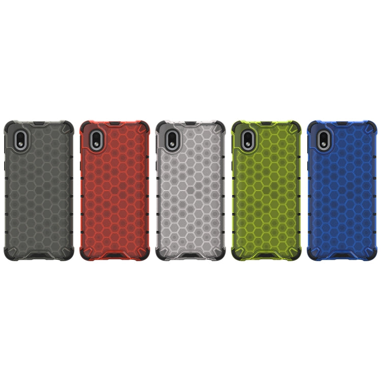For Samsung Galaxy A01 Core  Shockproof Honeycomb PC + TPU Case