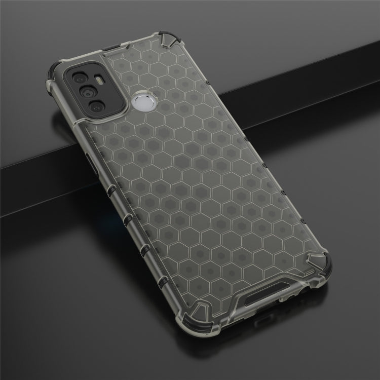 For OPPO A53 2020  Shockproof Honeycomb PC + TPU Case