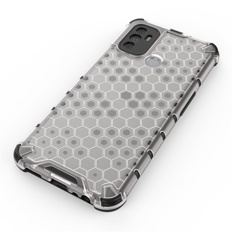 For OPPO A53 2020  Shockproof Honeycomb PC + TPU Case