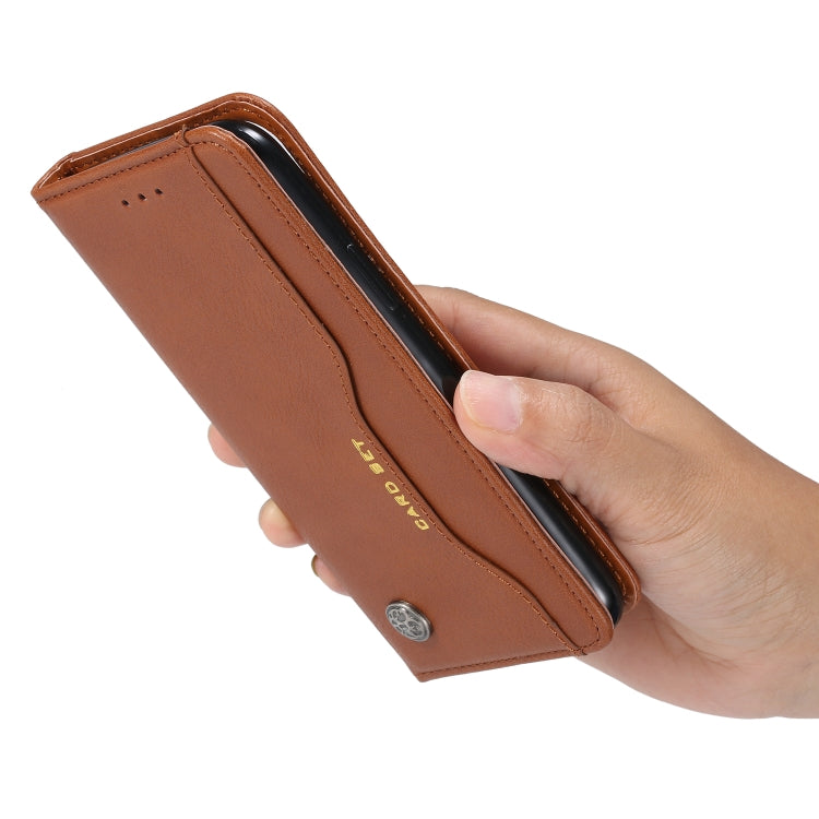 For Xiaomi POCO X3 NFC Knead Skin Texture Horizontal Flip Leather Case with Photo Frame & Holder & Card Slots & Wallet