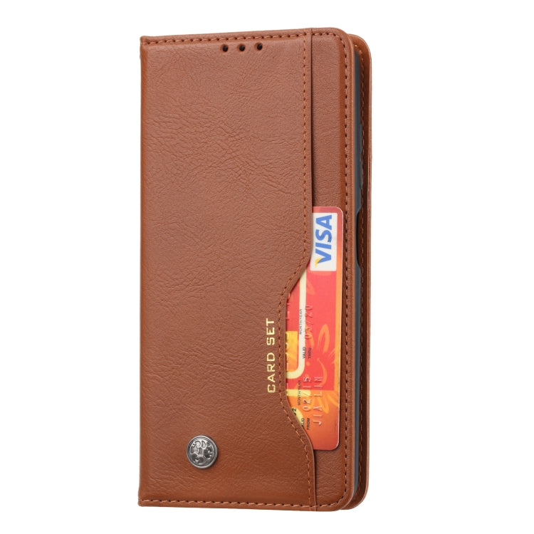 For Xiaomi POCO X3 NFC Knead Skin Texture Horizontal Flip Leather Case with Photo Frame & Holder & Card Slots & Wallet