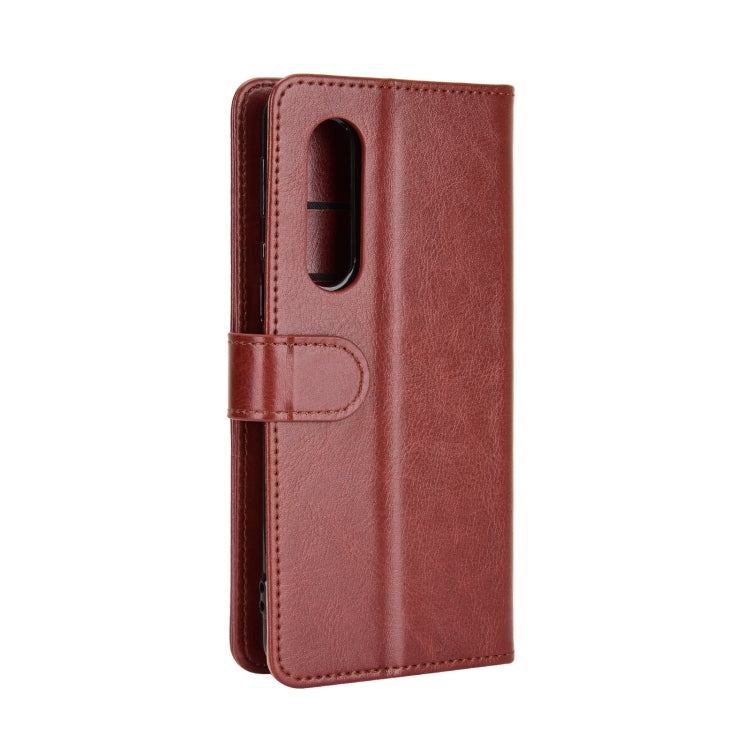 For AQUOS Sharp EP3 R64 Texture Single Horizontal Flip Protective Case with Holder & Card Slots & Wallet& Photo Frame