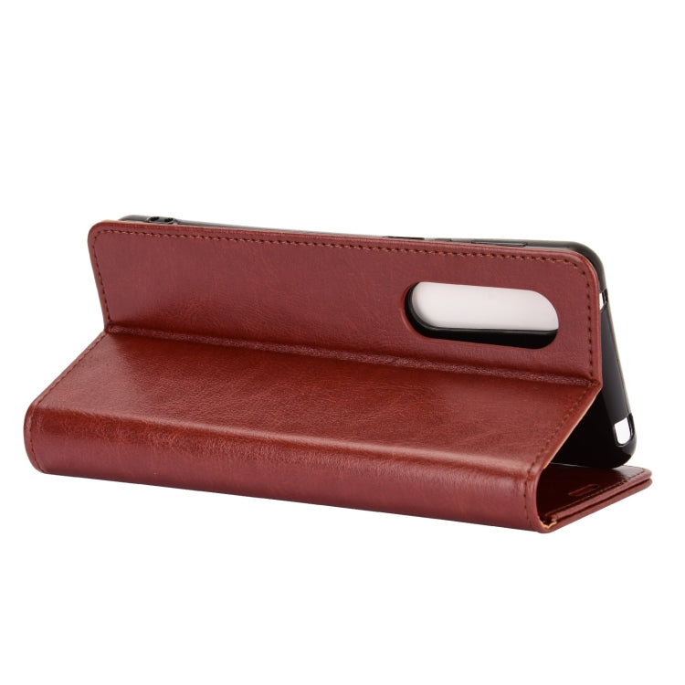 For AQUOS Sharp EP3 R64 Texture Single Horizontal Flip Protective Case with Holder & Card Slots & Wallet& Photo Frame