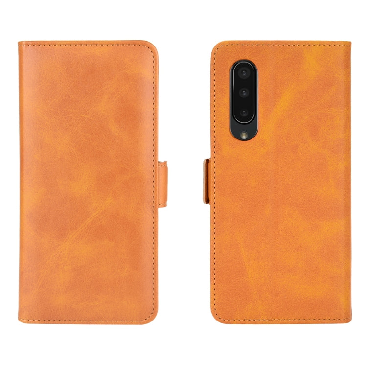 For AQUOS Sharp EP3 Dual-side Magnetic Buckle Horizontal Flip Leather Case with Holder & Card Slots & Wallet