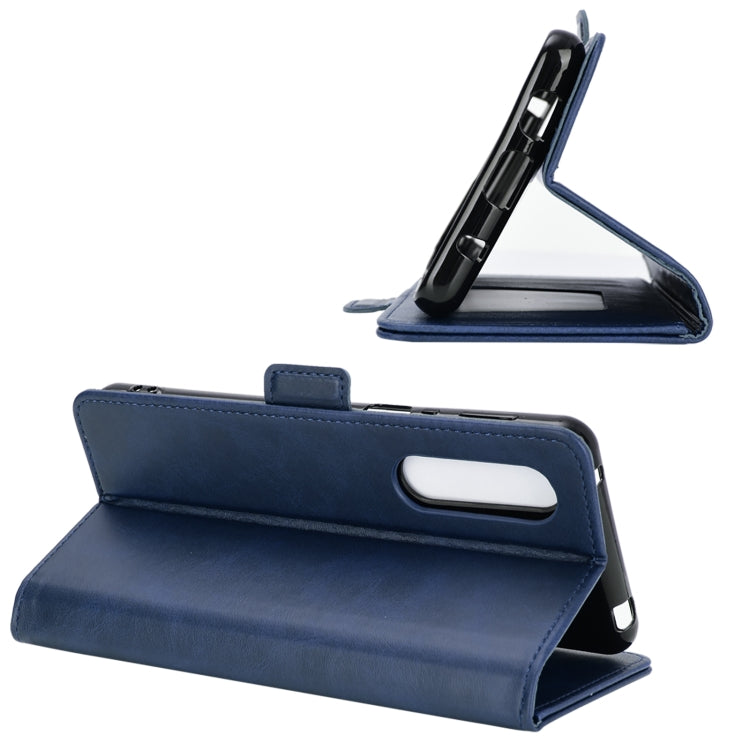 For AQUOS Sharp EP3 Dual-side Magnetic Buckle Horizontal Flip Leather Case with Holder & Card Slots & Wallet