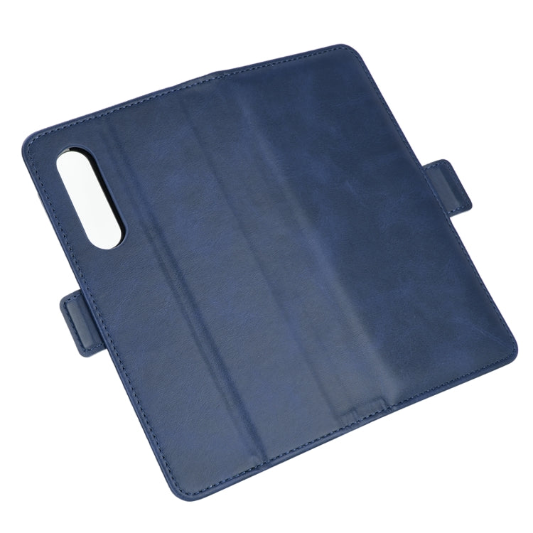 For AQUOS Sharp EP3 Dual-side Magnetic Buckle Horizontal Flip Leather Case with Holder & Card Slots & Wallet