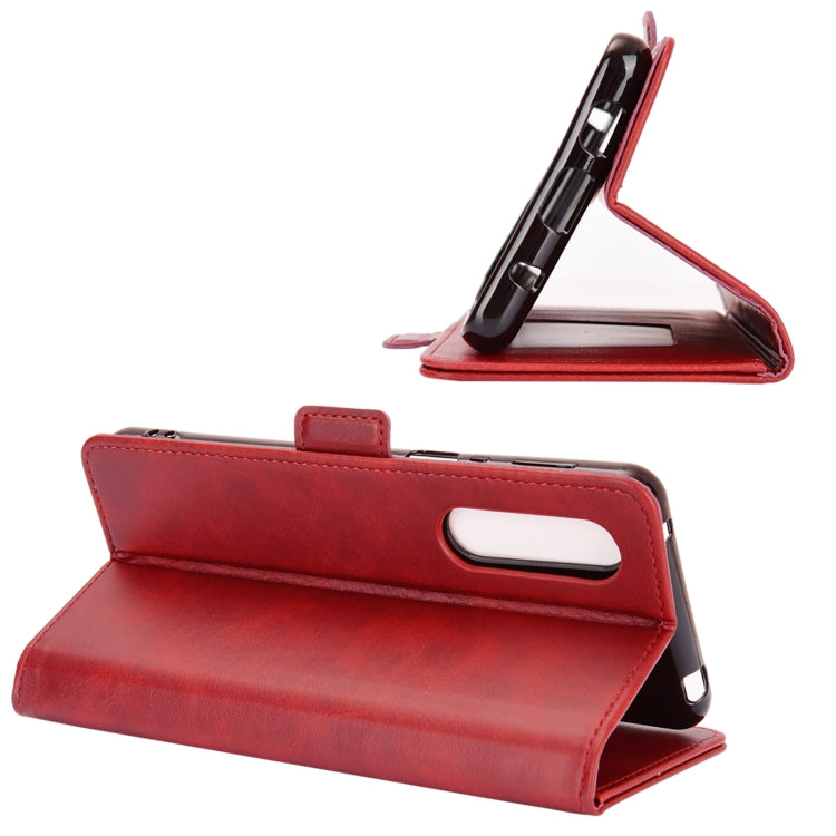 For AQUOS Sharp EP3 Dual-side Magnetic Buckle Horizontal Flip Leather Case with Holder & Card Slots & Wallet