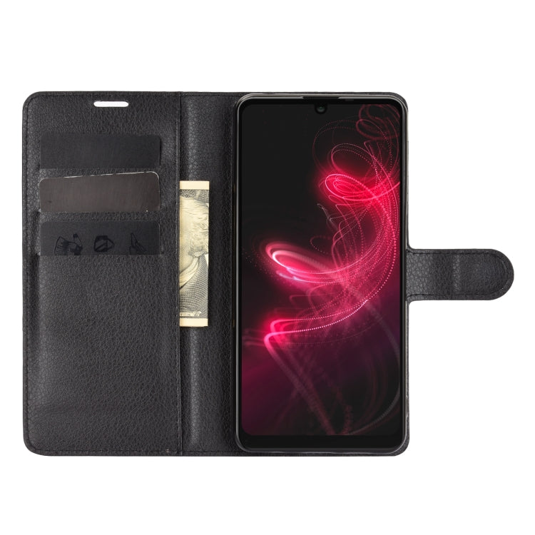 For AQUOS Sharp EP3 Litchi Texture Horizontal Flip Protective Case with Holder & Card Slots & Wallet